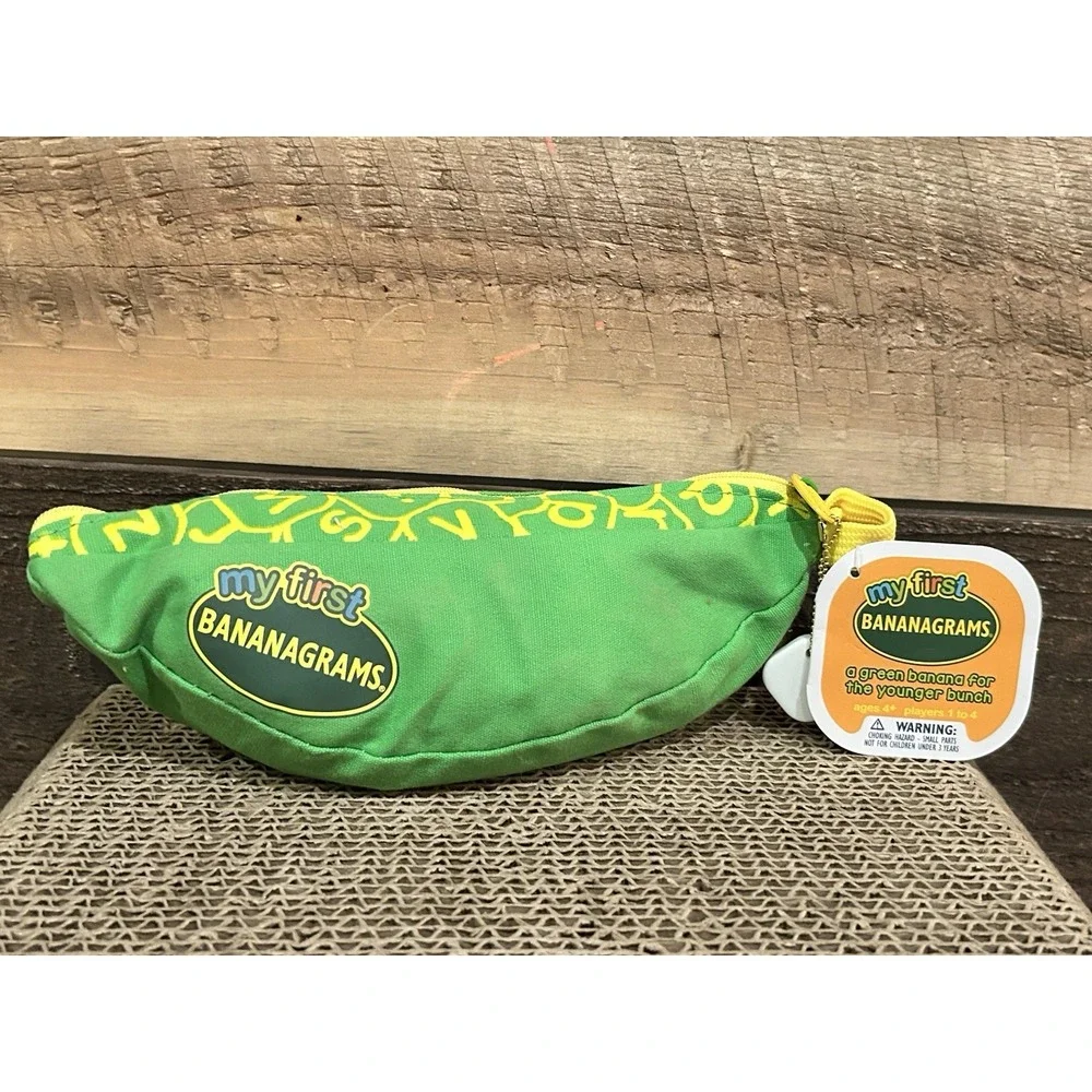 My First Bananagrams Game Green Banana Spelling Letters Learning Preschool